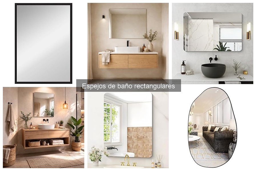 Errores comunes al elegir espejos de baño rectangulares