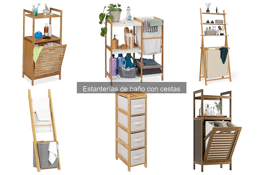 Errores comunes al elegir estanterías de baño con cestas