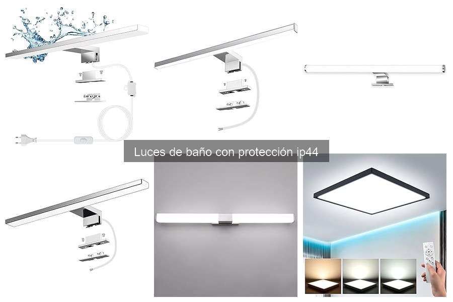 Errores comunes al elegir luces de baño IP44