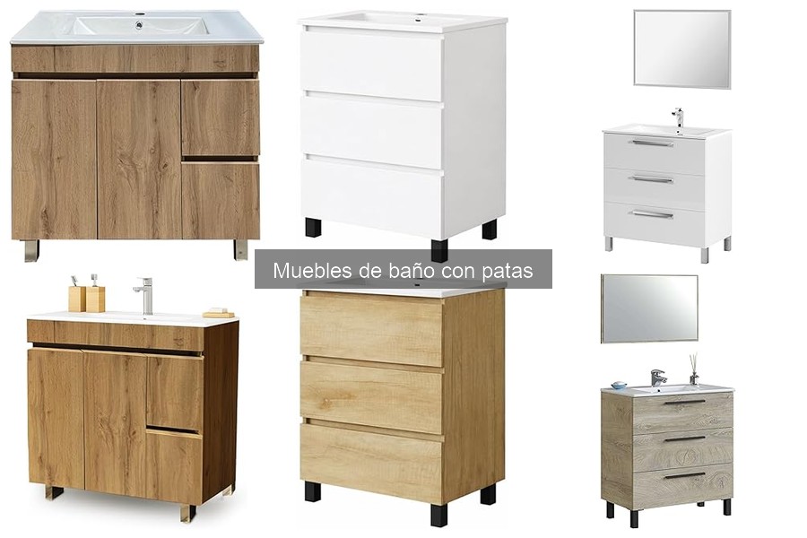Errores comunes al elegir muebles de baño con patas