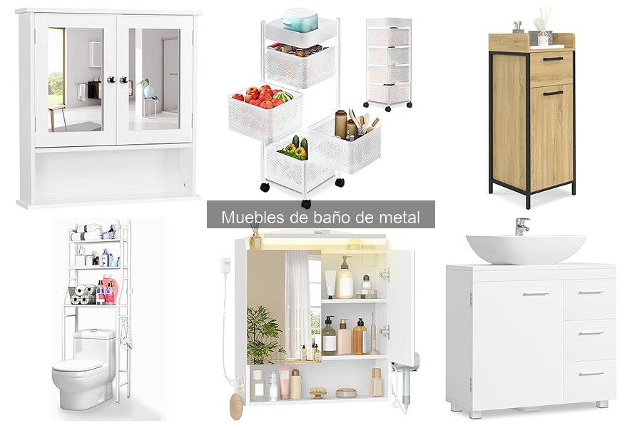 Errores comunes al elegir muebles de baño de metal