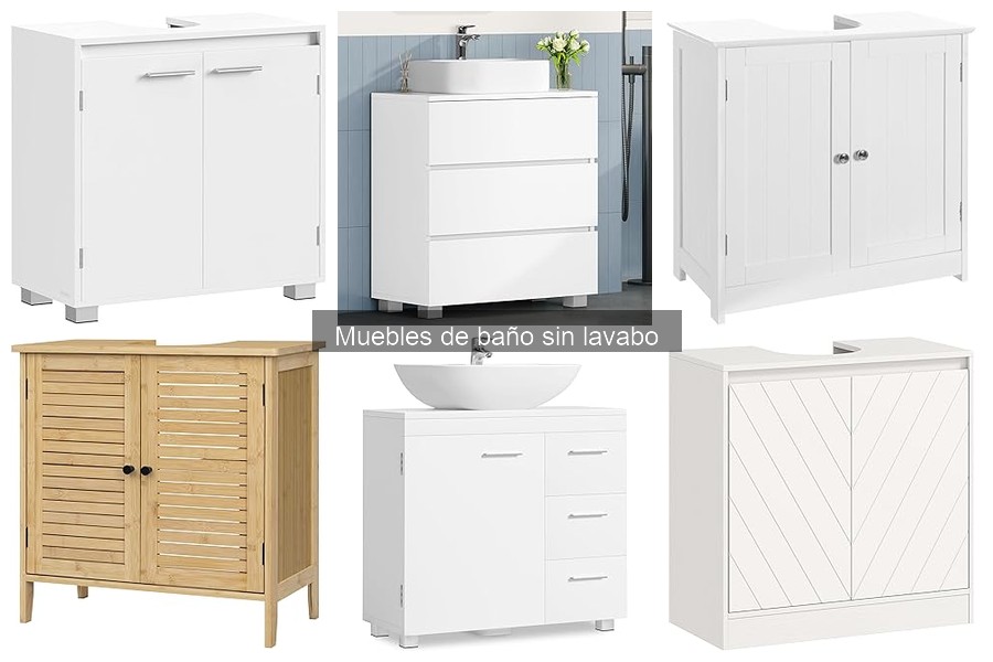Errores comunes al elegir muebles de baño sin lavabo