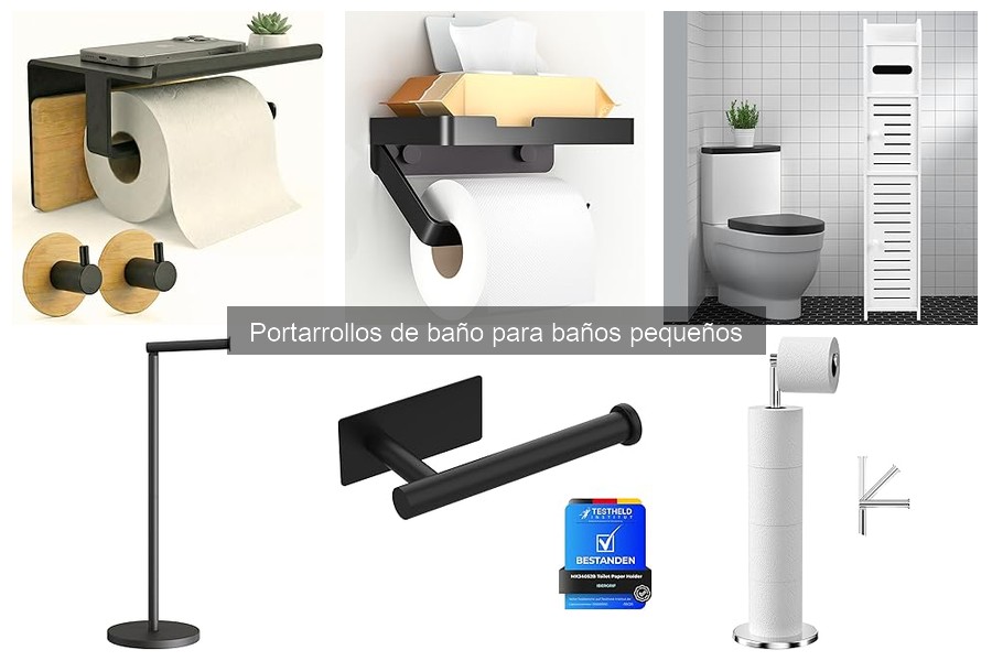 Errores comunes al elegir portarrollos para baños pequeños