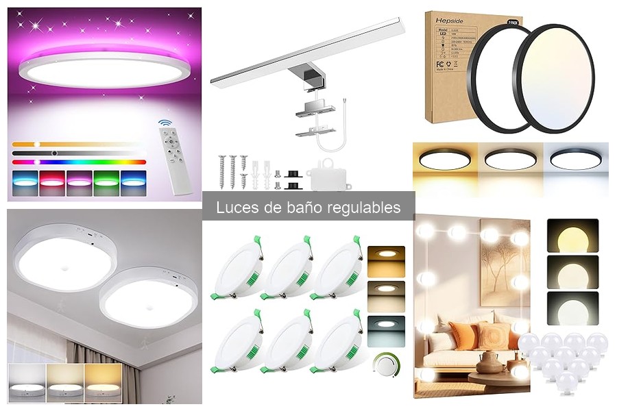 Errores comunes al instalar luces de baño regulables