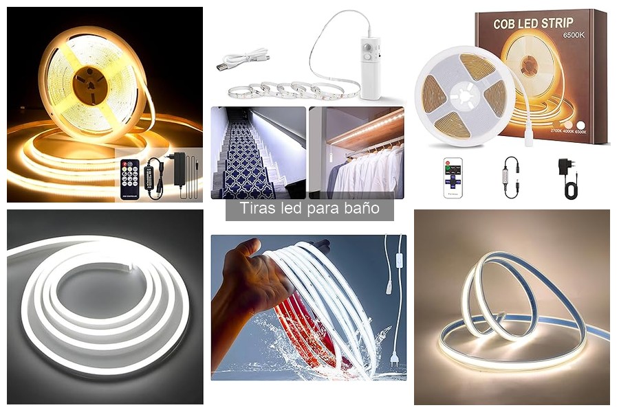 Errores comunes al instalar tiras LED en el baño