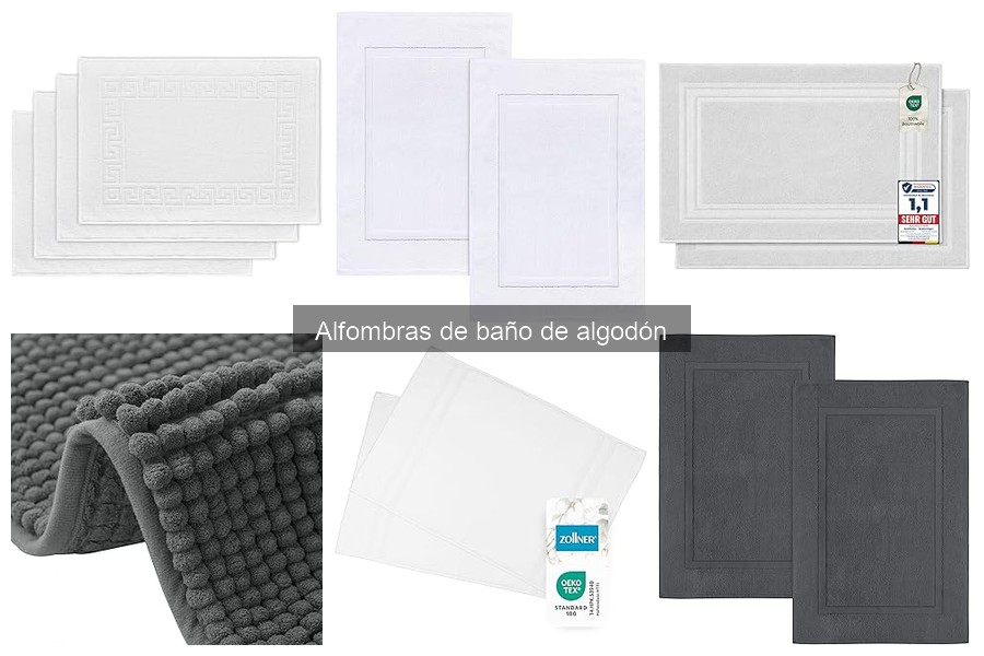 Errores comunes al usar alfombras de baño de algodón
