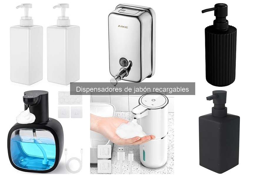 Errores comunes al usar dispensadores de jabón recargables