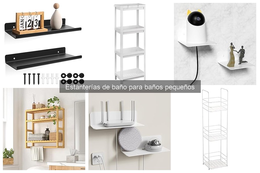 Errores comunes al usar estanterías de baño en espacios pequeños