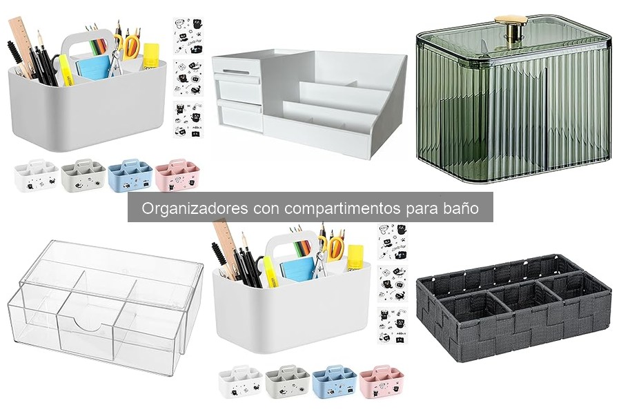 Errores Comunes al Usar Organizadores con Compartimentos en el Baño