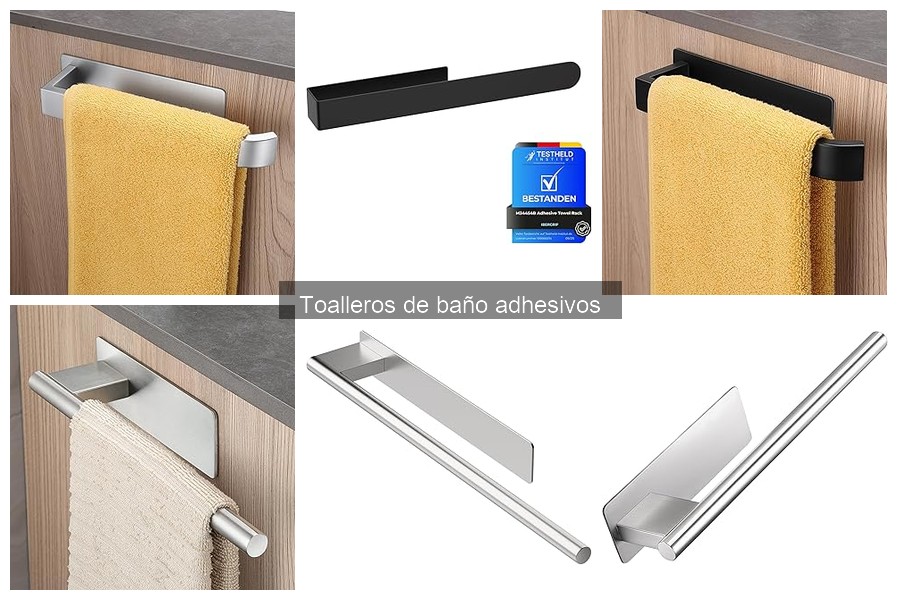 Errores comunes al usar toalleros adhesivos en el baño