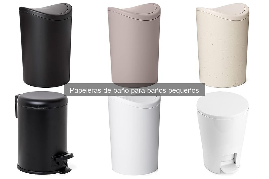 Errores comunes con papeleras de baño en espacios reducidos