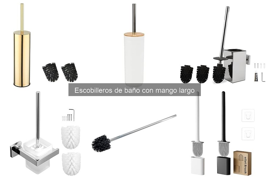 Escobillero de baño con mango largo: Características y beneficios