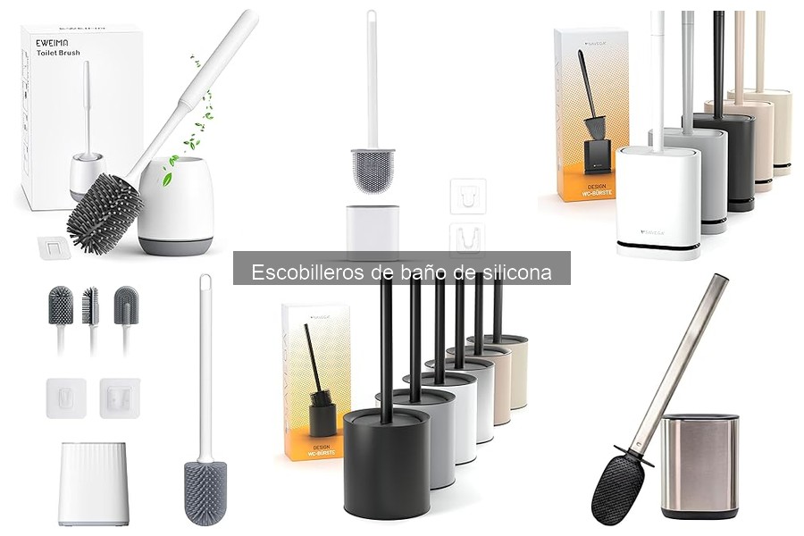 Escobillero de baño: silicona vs cerámica, ¿cuál elegir?