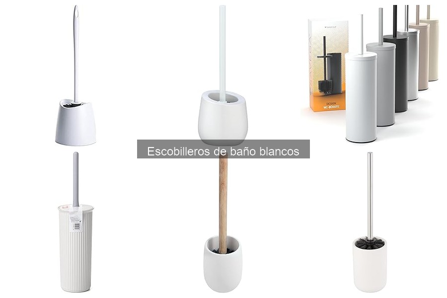 Escobilleros de baño blancos: ¿Económicos o costosos?