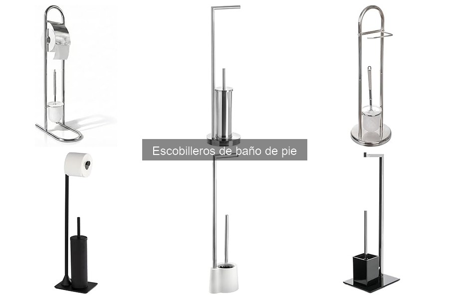 Escobilleros de baño de pie: Dónde comprarlos a buen precio