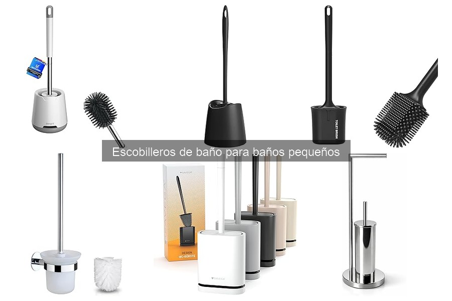 Escobilleros de baño pequeños: cómo elegir el ideal