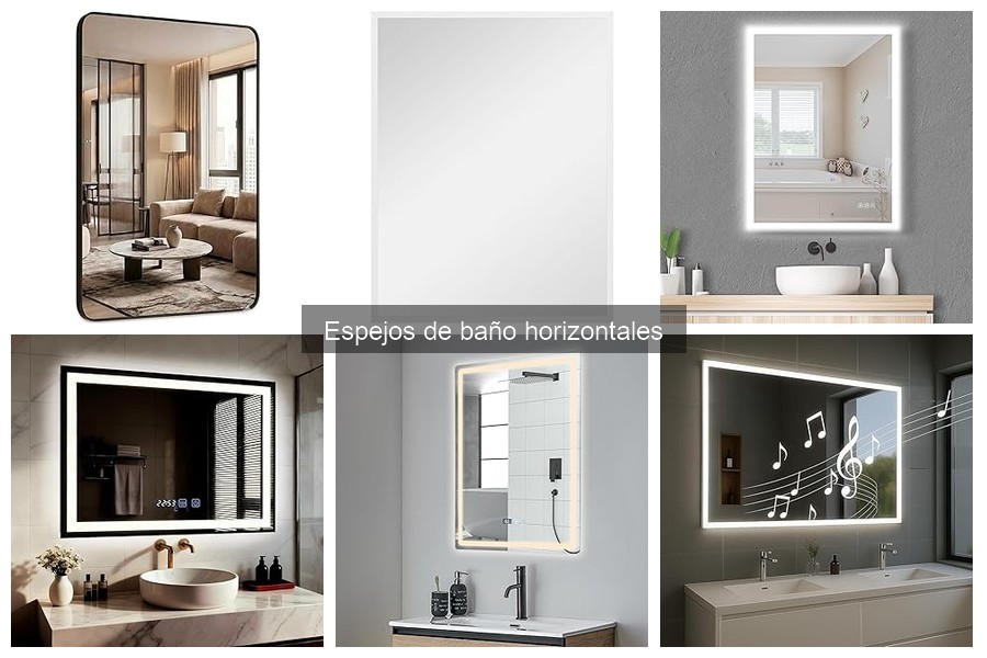 Espejos de baño horizontales vs verticales: ¿cuál elegir?