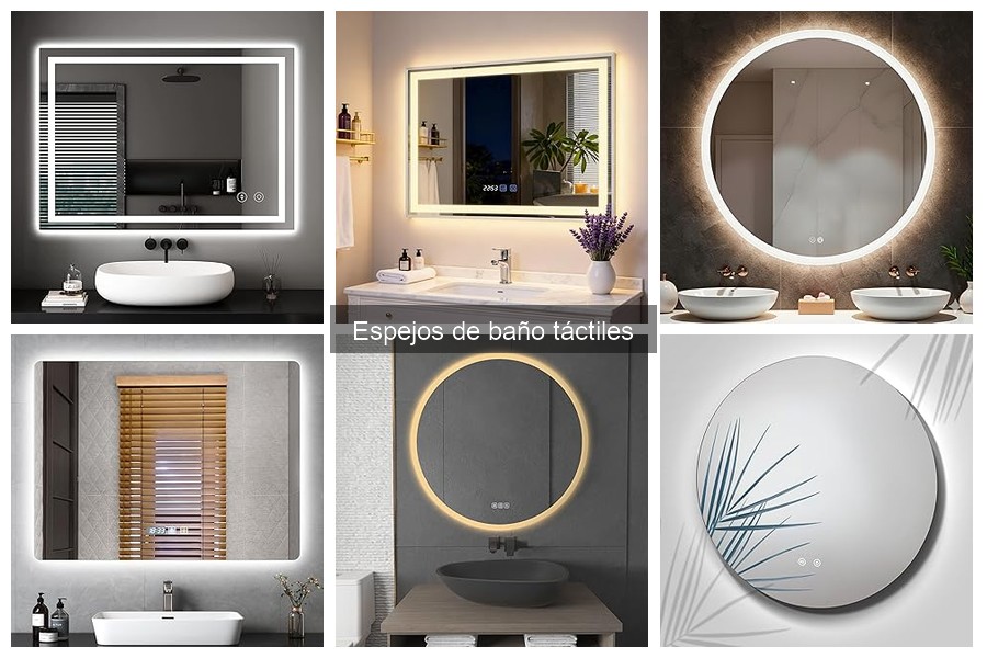 Espejos de baño táctiles con luz LED: ¿merecen la pena?