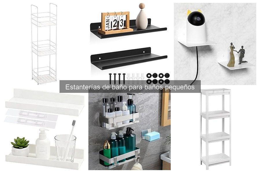 Estanterías de baño DIY: Ideas creativas para espacios pequeños