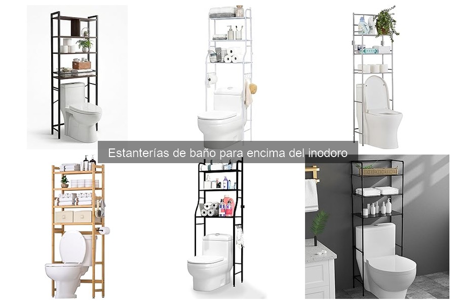 Estanterías de baño DIY: ideas creativas y económicas