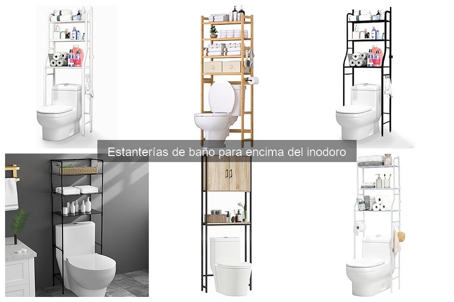 Estanterías de baño para familias: características esenciales