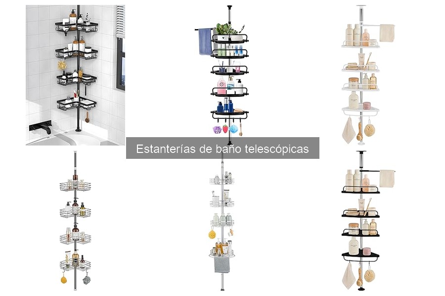 Estanterías de Baño Telescópicas: ¿Qué Son y Sus Ventajas?