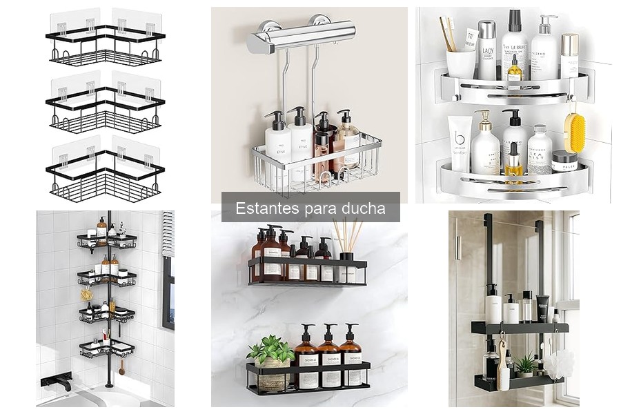 Estantes para ducha: ¿Qué son y para qué sirven?