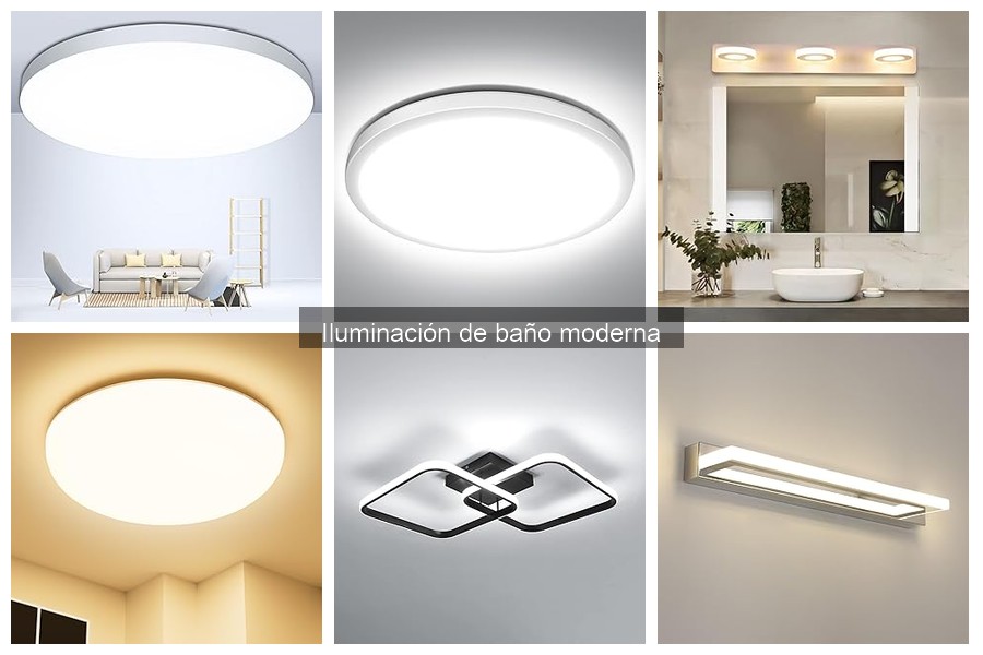 Estilos de Iluminación Moderna para Baños Minimalistas
