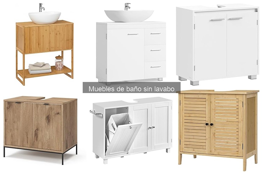 Estilos de Muebles de Baño sin Lavabo: Tendencias y Características