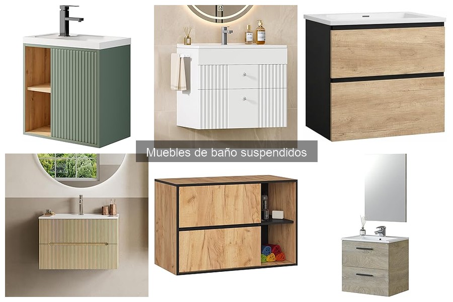 Estilos de Muebles de Baño Suspendidos para Decorar tu Espacio