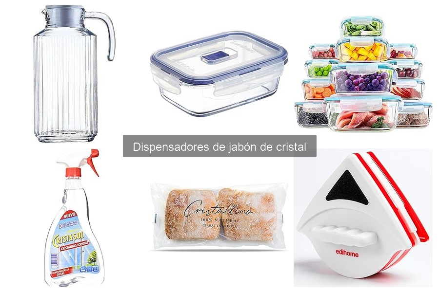 Estilos Decorativos de Dispensadores de Jabón de Cristal
