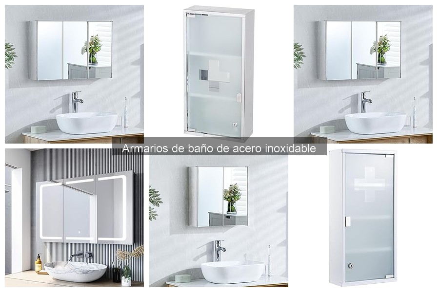 Guía de compra de armarios de baño de acero inoxidable