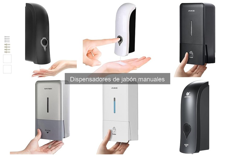 Guía de compra de dispensadores de jabón manuales