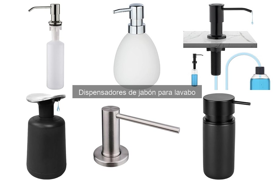 Guía de compra de dispensadores de jabón para lavabo