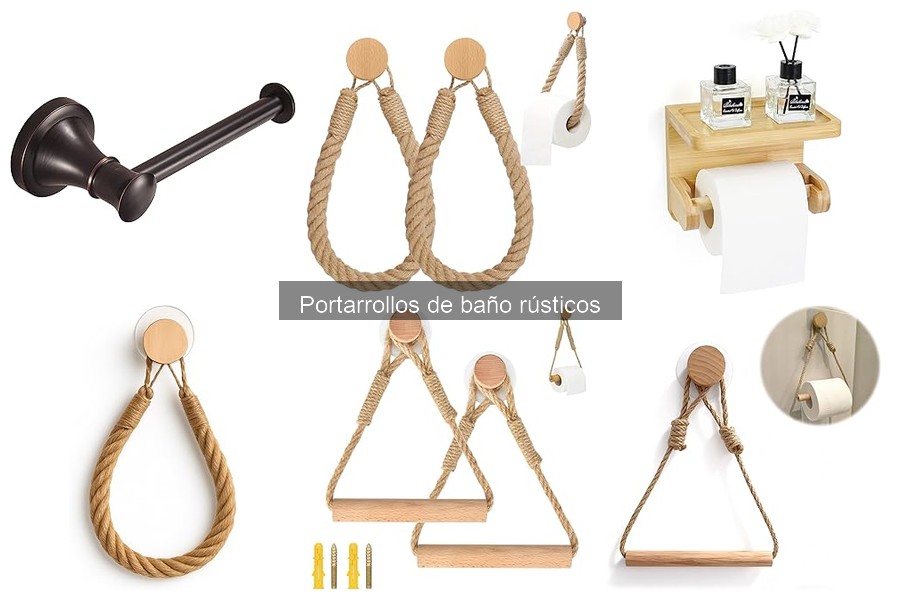 Guía de Compra de Portarrollos de Baño Rústicos