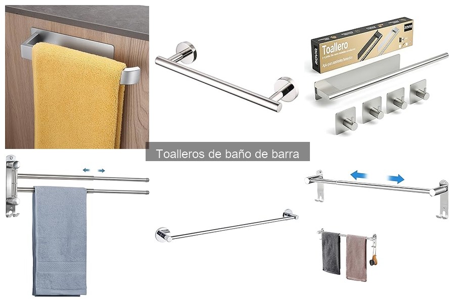 Guía de compra de toalleros de baño de barra