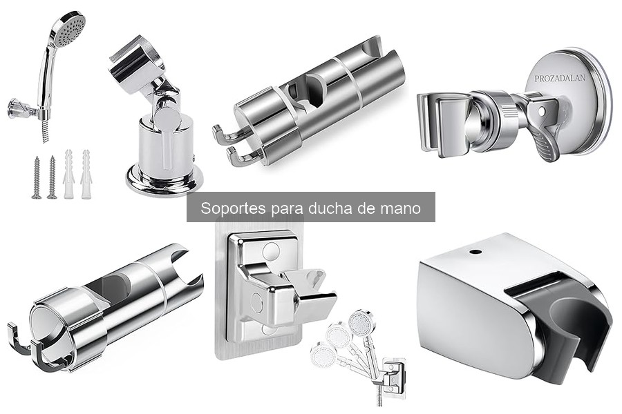 Guía de compra: Soportes para ducha de mano esenciales