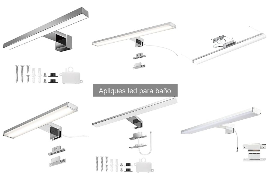 Guía de instalación de apliques LED para baño en 5 pasos