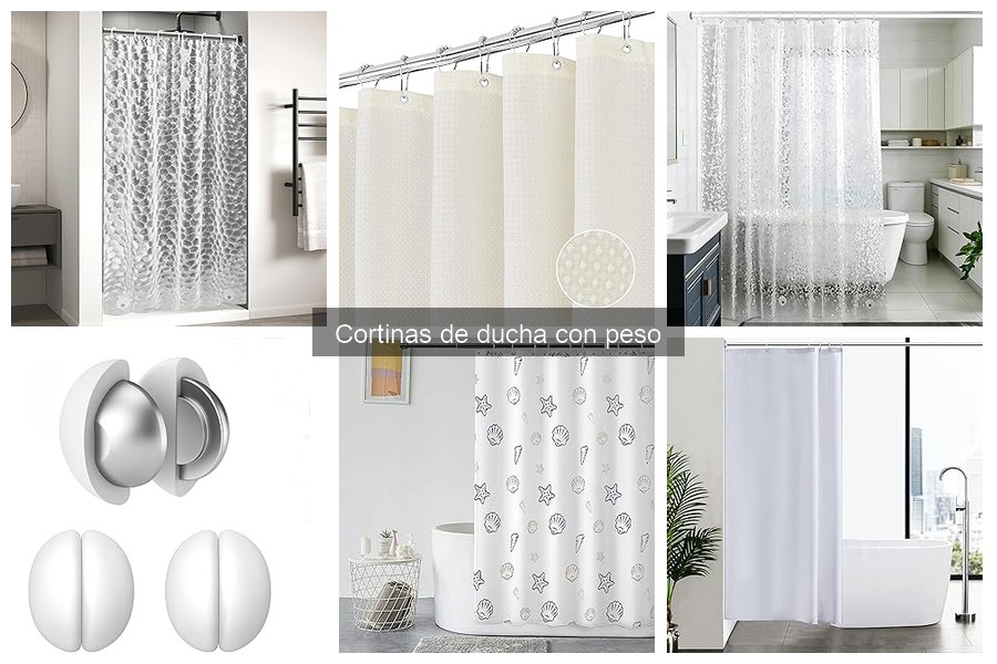 Guía para elegir cortinas de ducha con peso para tu baño
