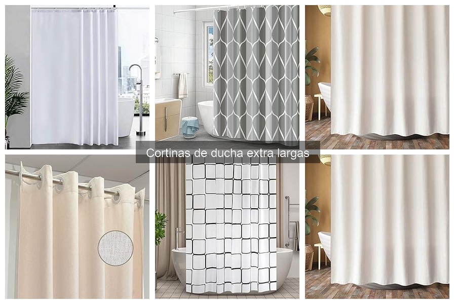 Guía para Elegir Cortinas de Ducha Extra Largas Perfectas