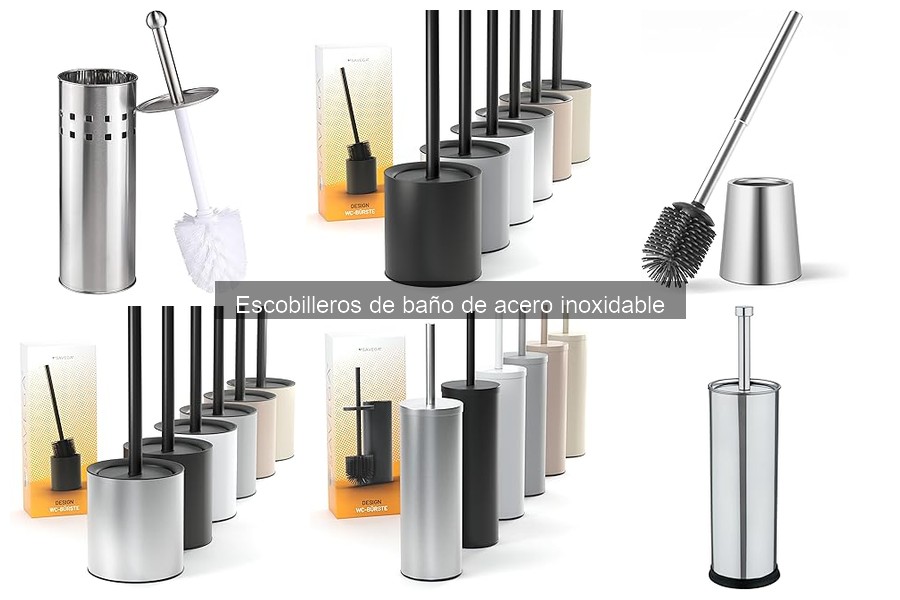 Guía para elegir el mejor escobillero de baño de acero inoxidable