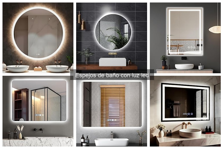 Guía para elegir el mejor espejo de baño con luz LED