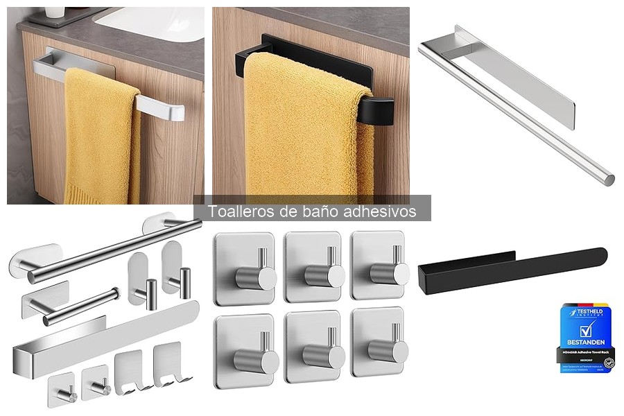 Guía para elegir el toallero adhesivo adecuado para tu baño