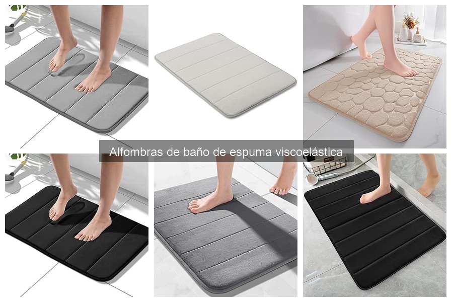 Guía para Elegir la Mejor Alfombra de Baño de Espuma Viscoelástica