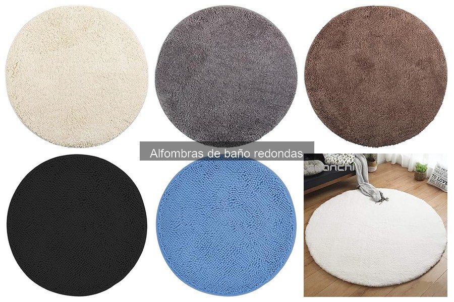 Guía para elegir la mejor alfombra de baño redonda