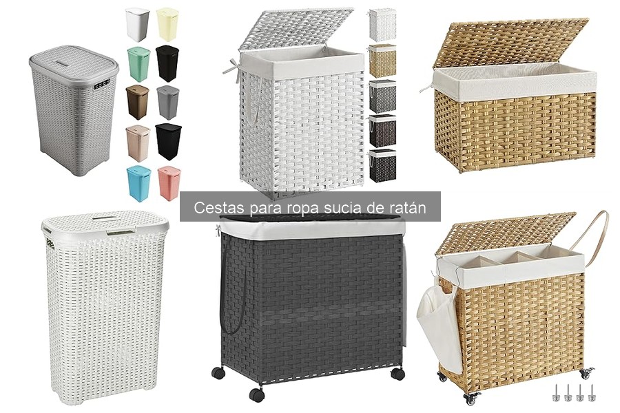 Guía para Elegir la Mejor Cesta de Ropa Sucia de Ratán