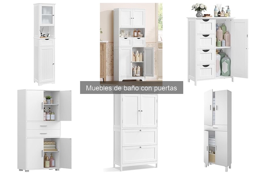 Guía para Elegir Muebles de Baño con Puertas