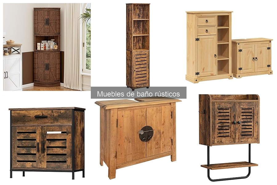 Guía para Elegir Muebles de Baño Rústicos Perfectos