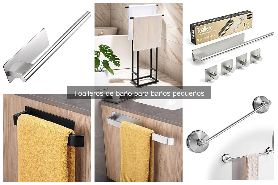 Guía para instalar un toallero en baños pequeños