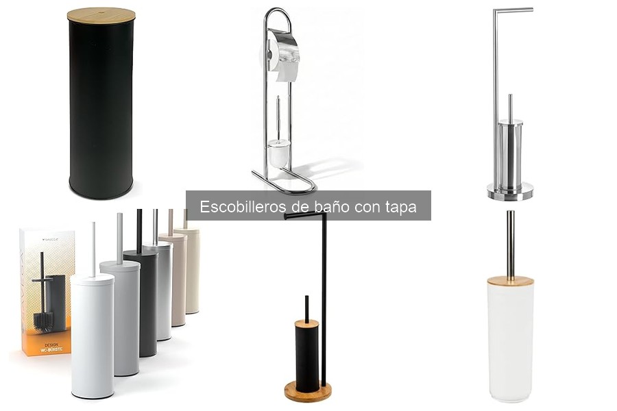 Guía para limpiar y mantener escobilleros de baño con tapa